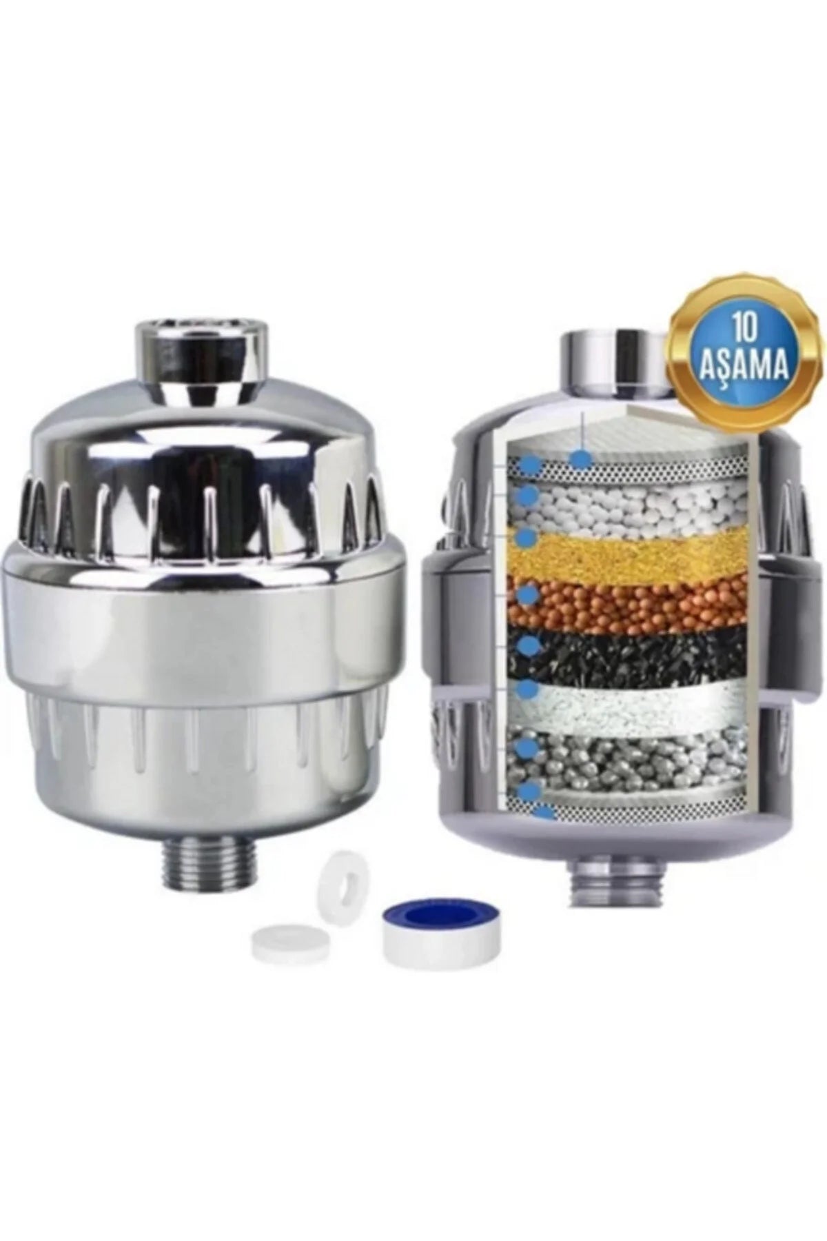 3'lü Bodhair Duş Seti + Duş Filtresi